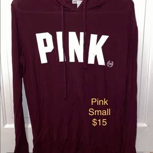 Victora’s Secret Pink Flowy hoodie